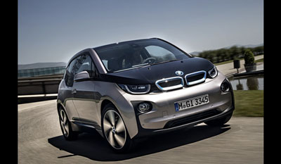 2013 BMW i3 Premium Electric Sedan with Optional Range Extender front 1